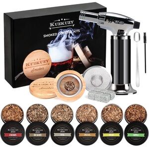 Black and Silver Smoked Cocktail Kit